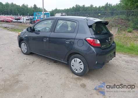 2024 Mitsubishi Mirage Es/Le from USA, damaged, VIN ML32AUHJ5RH018781